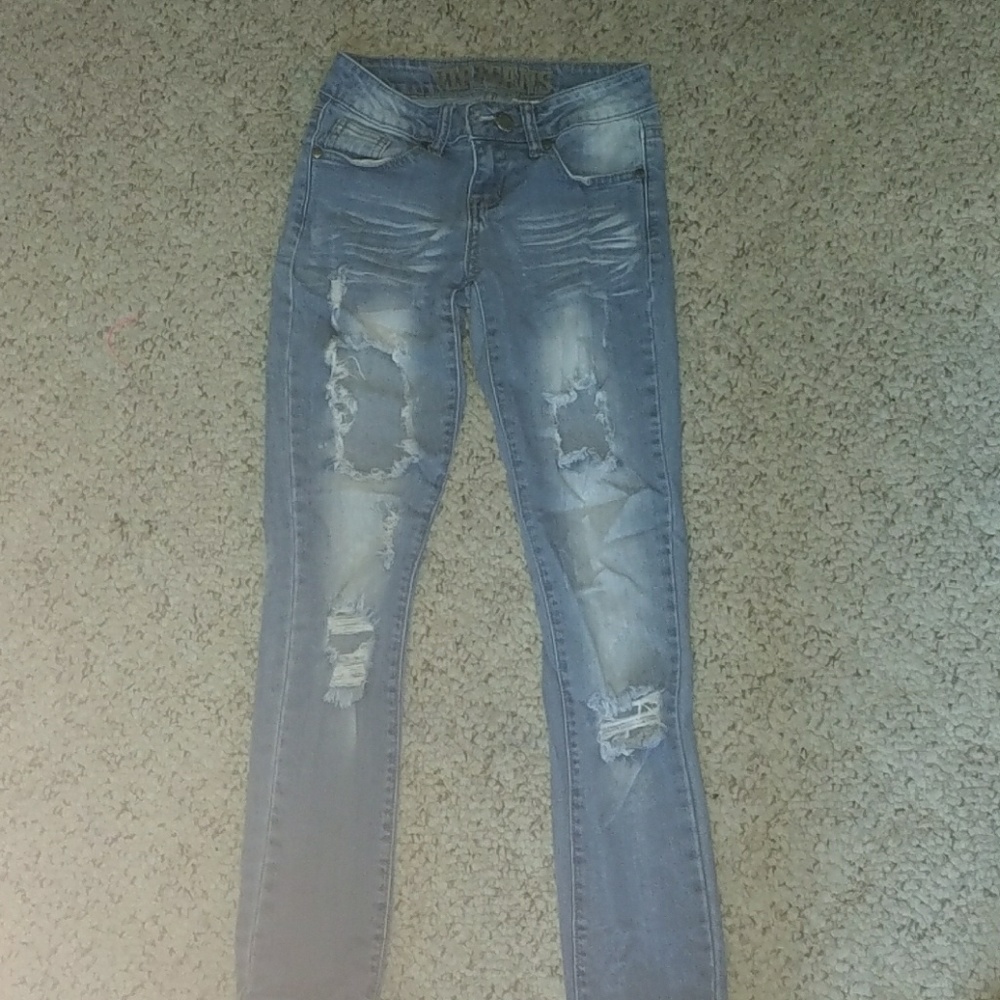 VIP ripped jeans